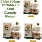 Cialis 100 Mg 30'lu Tablet 3 Kutu (90 Tablet) ürün görseli - Eczanen Kapında