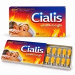Cialis demir kutu 10 tablet bitkisel destekli ürün kutu ve tablet görseli